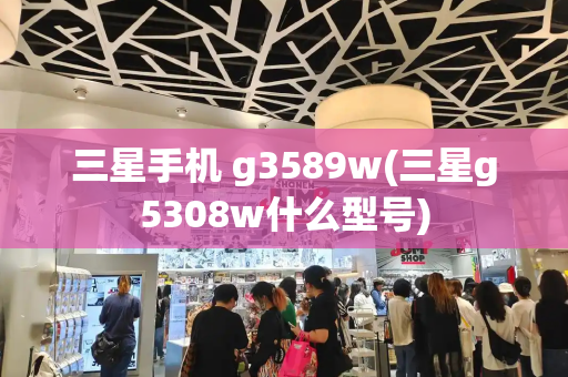 三星手机 g3589w(三星g5308w什么型号)