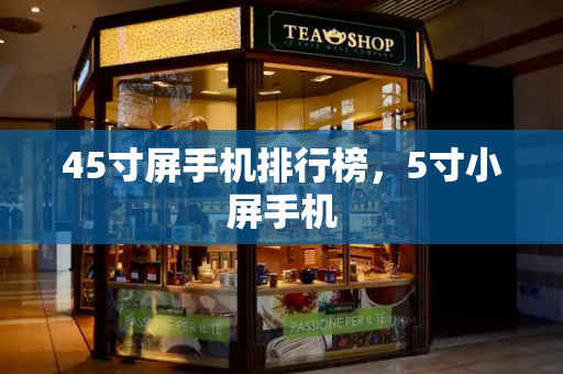 45寸屏手机排行榜，5寸小屏手机-第1张图片-星选测评