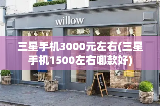 三星手机3000元左右(三星手机1500左右哪款好)-第1张图片-星选测评