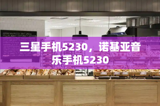 三星手机5230，诺基亚音乐手机5230-第1张图片-星选测评