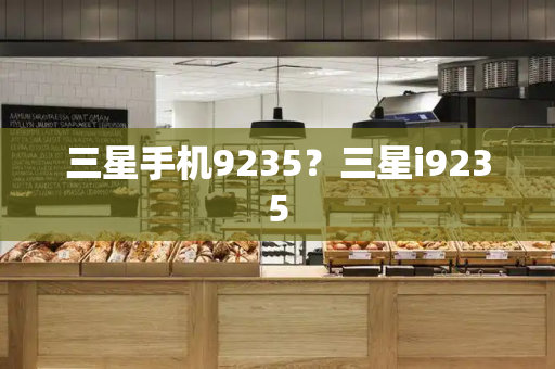 三星手机9235？三星i9235