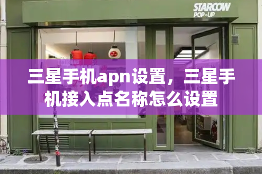 三星手机apn设置，三星手机接入点名称怎么设置-第1张图片-星选测评