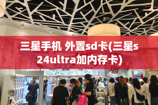 三星手机 外置sd卡(三星s24ultra加内存卡)-第1张图片-星选测评