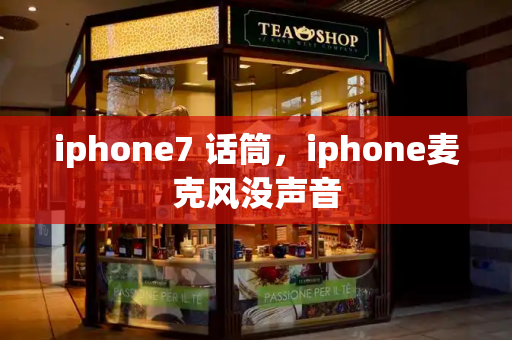 iphone7 话筒，iphone麦克风没声音-第1张图片-星选测评