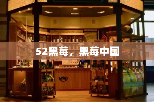 52黑莓，黑莓中国