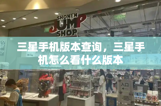 三星手机版本查询，三星手机怎么看什么版本-第1张图片-星选测评