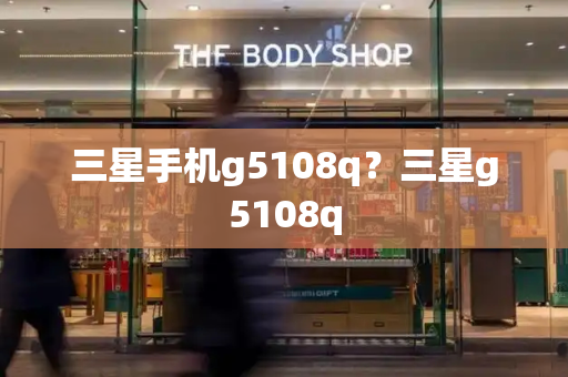 三星手机g5108q？三星g5108q-第1张图片-星选测评