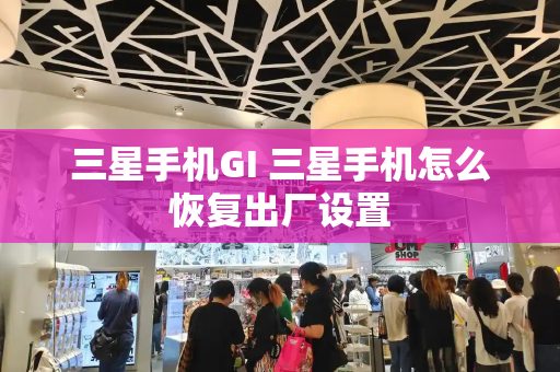 三星手机GI 三星手机怎么恢复出厂设置