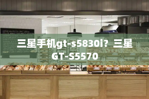 三星手机gt-s5830i？三星GT-S5570-第1张图片-星选测评
