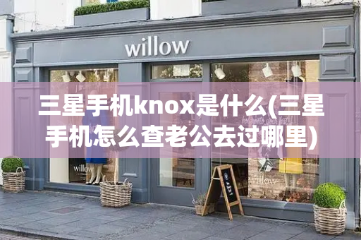 三星手机knox是什么(三星手机怎么查老公去过哪里)
