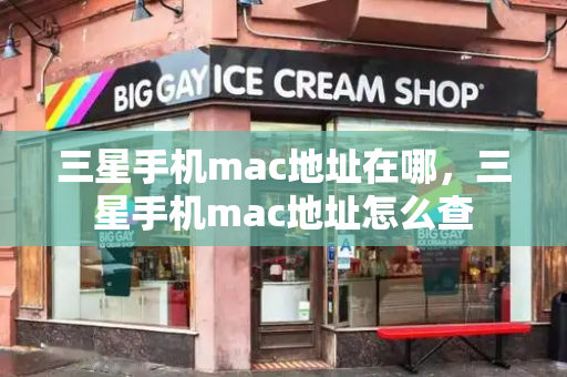 三星手机mac地址在哪，三星手机mac地址怎么查