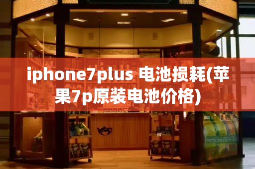 iphone7plus 电池损耗(苹果7p原装电池价格)