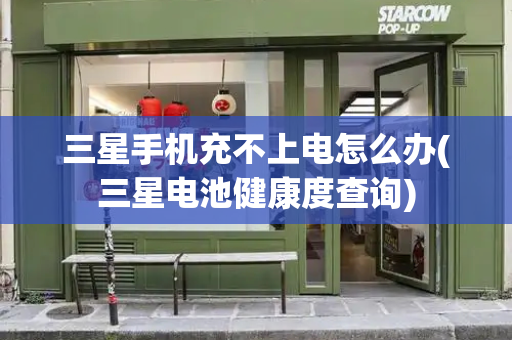 三星手机充不上电怎么办(三星电池健康度查询)