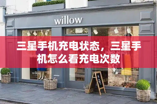 三星手机充电状态，三星手机怎么看充电次数