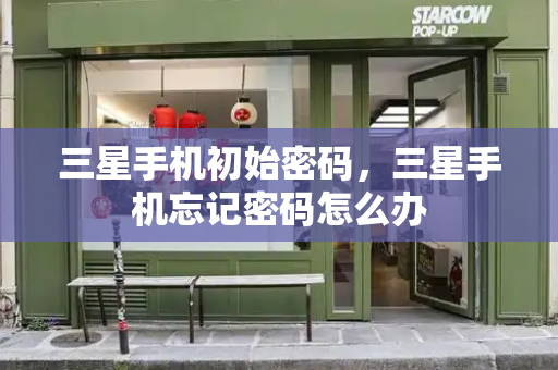 三星手机初始密码，三星手机忘记密码怎么办-第1张图片-星选测评