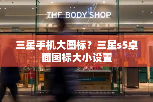 三星手机大图标？三星s5桌面图标大小设置