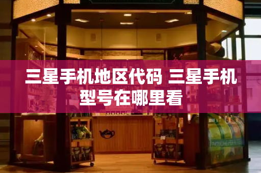三星手机地区代码 三星手机型号在哪里看