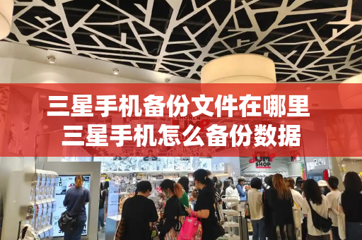 三星手机备份文件在哪里 三星手机怎么备份数据