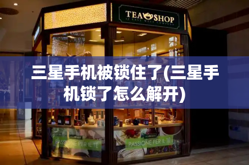 三星手机被锁住了(三星手机锁了怎么解开)-第1张图片-星选测评