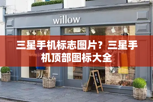 三星手机标志图片？三星手机顶部图标大全