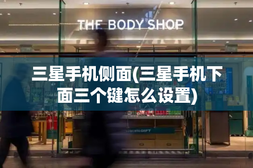 三星手机侧面(三星手机下面三个键怎么设置)