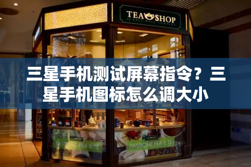 三星手机测试屏幕指令？三星手机图标怎么调大小-第1张图片-星选测评