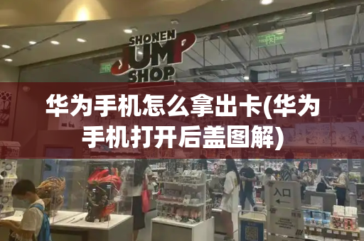 华为手机怎么拿出卡(华为手机打开后盖图解)-第1张图片-星选测评