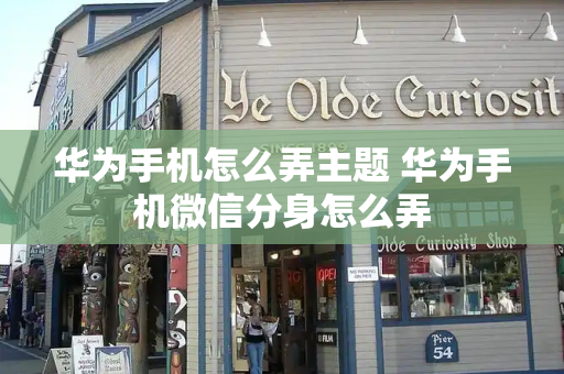 华为手机怎么弄主题 华为手机微信分身怎么弄-第1张图片-星选测评