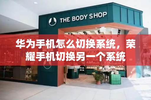 华为手机怎么切换系统，荣耀手机切换另一个系统