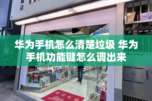 华为手机怎么清楚垃圾 华为手机功能键怎么调出来-第1张图片-星选测评