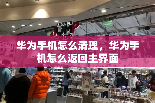 华为手机怎么清理，华为手机怎么返回主界面-第1张图片-星选测评
