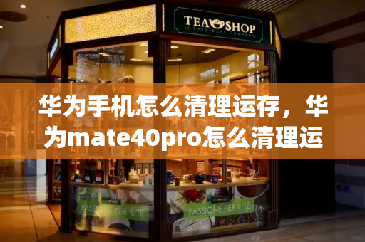 华为手机怎么清理运存，华为mate40pro怎么清理运行内存-第1张图片-星选测评