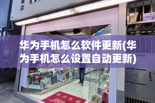 华为手机怎么软件更新(华为手机怎么设置自动更新)-第1张图片-星选测评