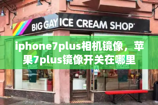 iphone7plus相机镜像，苹果7plus镜像开关在哪里-第1张图片-星选测评