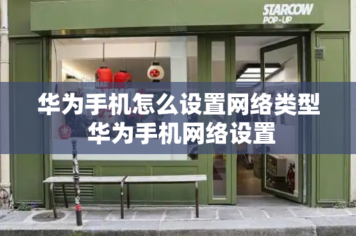 华为手机怎么设置网络类型 华为手机网络设置-第1张图片-星选测评