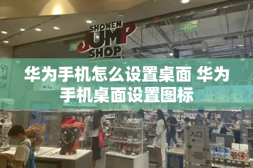 华为手机怎么设置桌面 华为手机桌面设置图标