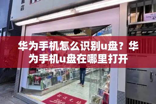 华为手机怎么识别u盘？华为手机u盘在哪里打开-第1张图片-星选测评