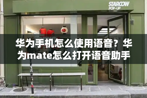 华为手机怎么使用语音？华为mate怎么打开语音助手-第1张图片-星选测评