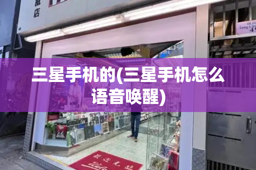 三星手机的(三星手机怎么语音唤醒)-第1张图片-星选测评