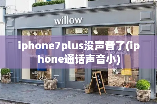 iphone7plus没声音了(iphone通话声音小)