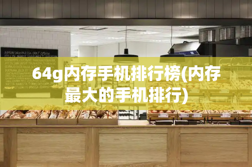 64g内存手机排行榜(内存最大的手机排行)-第1张图片-星选测评