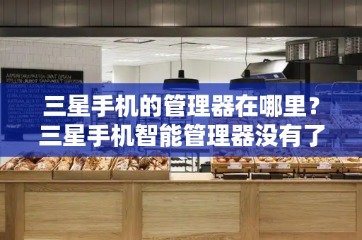 三星手机的管理器在哪里？三星手机智能管理器没有了怎么办