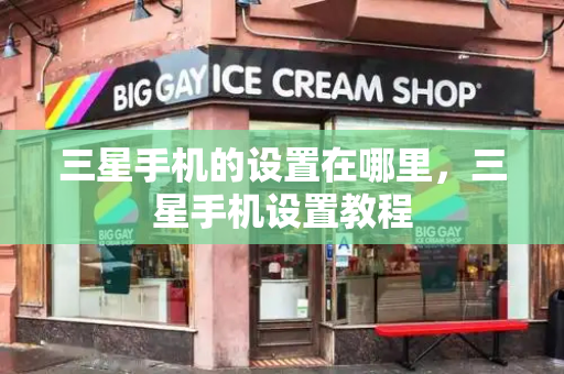 三星手机的设置在哪里，三星手机设置教程-第1张图片-星选测评