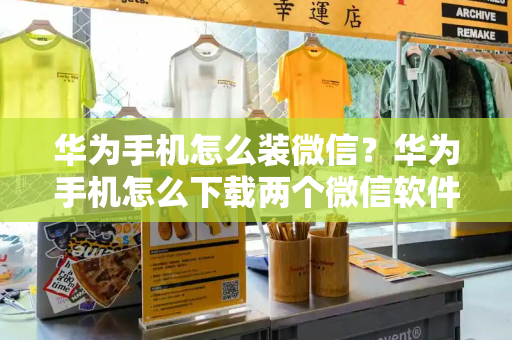 华为手机怎么装微信？华为手机怎么下载两个微信软件-第1张图片-星选测评