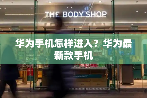 华为手机怎样进入？华为最新款手机