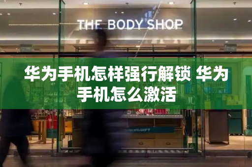 华为手机怎样强行解锁 华为手机怎么激活-第1张图片-星选测评