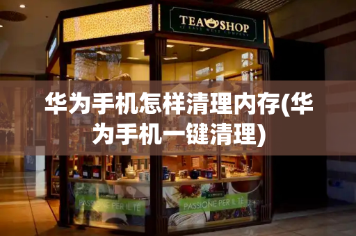 华为手机怎样清理内存(华为手机一键清理)-第1张图片-星选测评