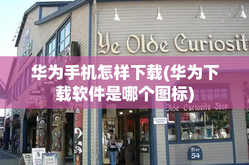 华为手机怎样下载(华为下载软件是哪个图标)
