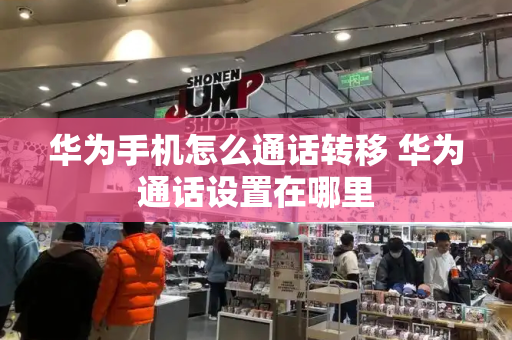 华为手机怎么通话转移 华为通话设置在哪里-第1张图片-星选测评