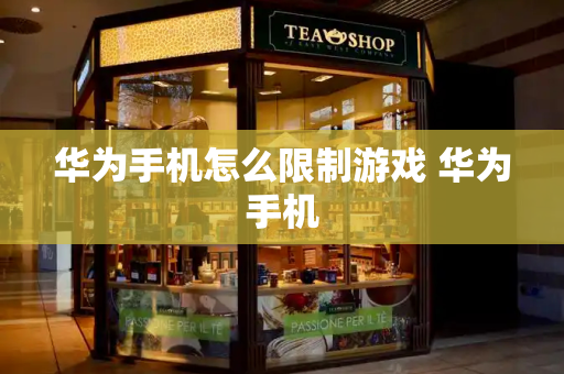 华为手机怎么限制游戏 华为手机-第1张图片-星选测评